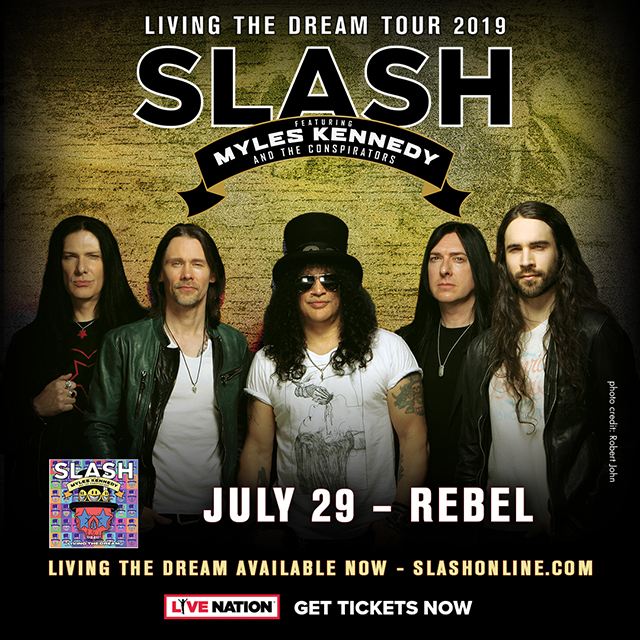 slash living the dream tour