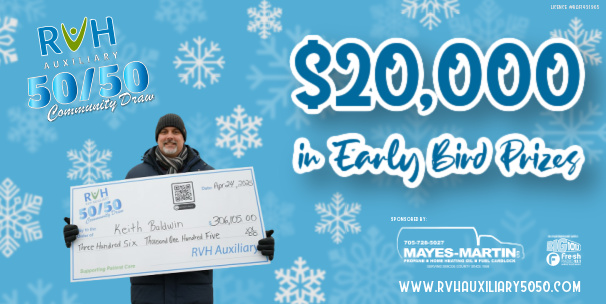 RVH Auxiliary 50/50 Draw