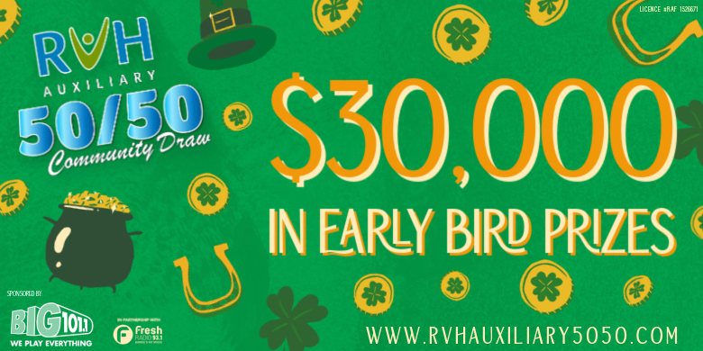 RVH Auxiliary 50/50 Draw