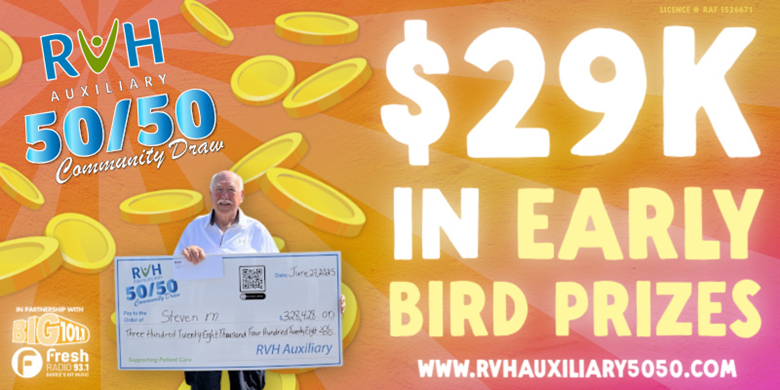 RVH Auxiliary 50/50 Draw